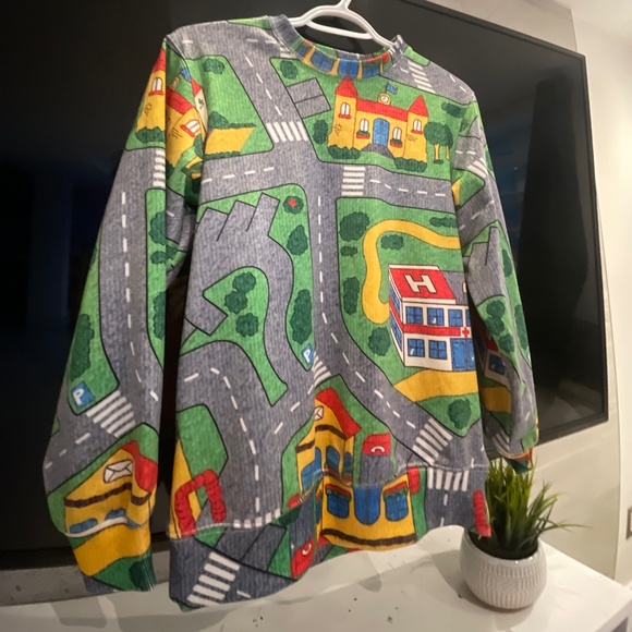 Rare Retro Vintage Unisex Longsleeve Sweatshirt, luxurious butter-soft material! - Picture 2 of 3